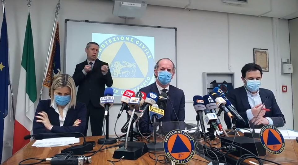Covid, Zaia: “Vaccini, entro domenica finiamo tutti gli over 80” | +883 positivi | Dati 13 aprile 2021