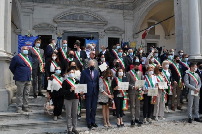 Centenario della Grande Guerra (1915-2015): consegnata una pergamena di benemerenza al Comune di Montebelluna