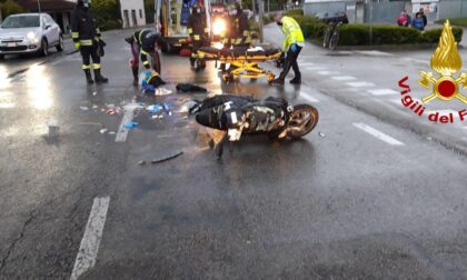 Incidente a Gorgo al Monticano: auto contro scooter, grave un ragazzo