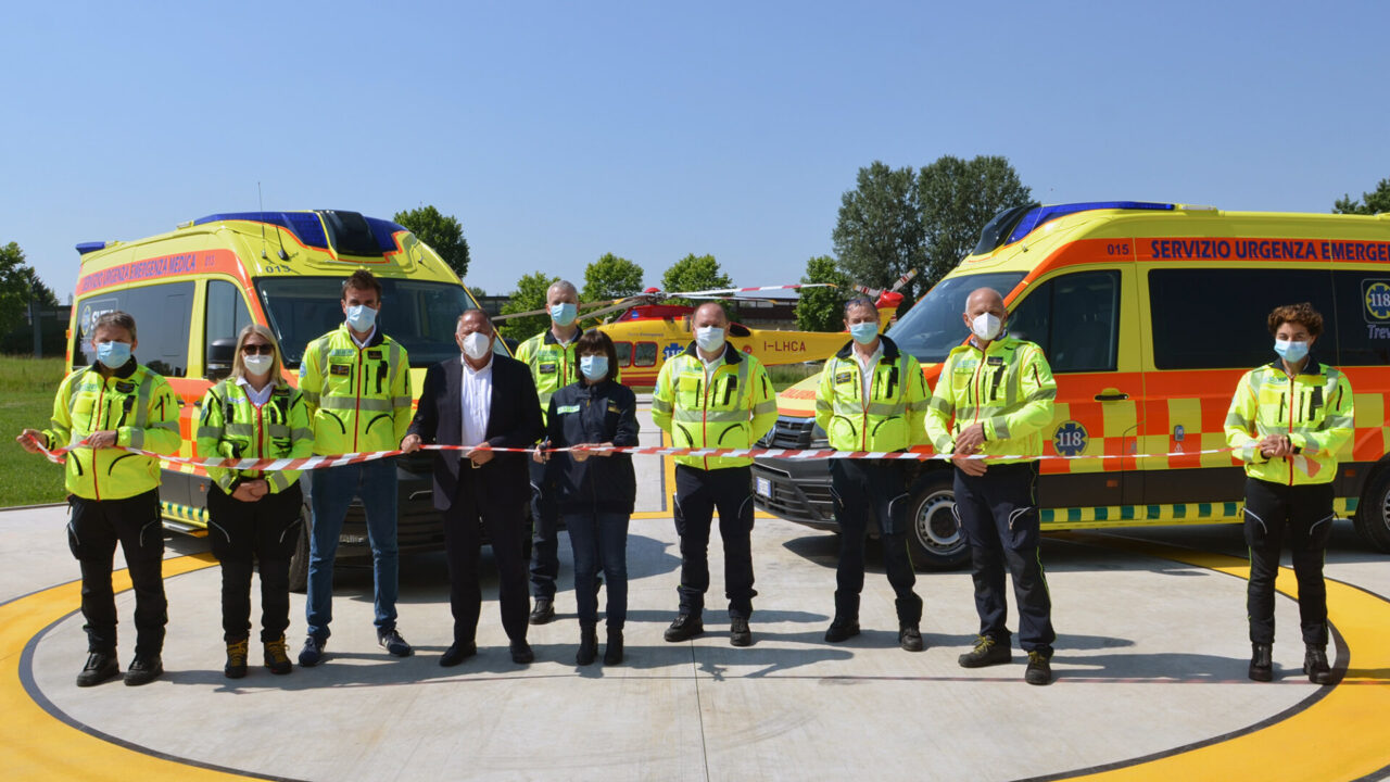 Tre nuove ambulanze per il Suem di Treviso
