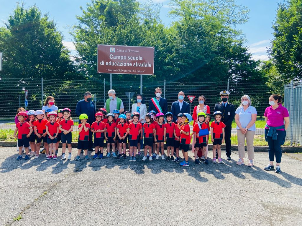 Intitolato a Gianni Di Chiara il campo di educazione stradale
