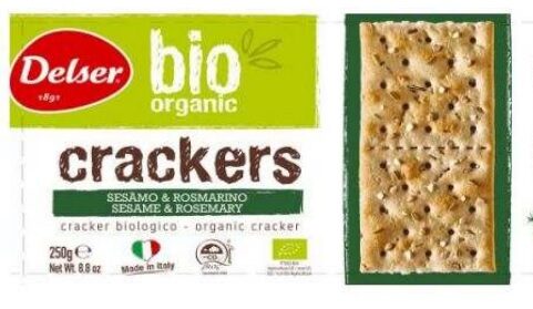 Ossido di etilene, richiamati i Biocrackers al sesamo e rosmarino prodotti nel trevigiano