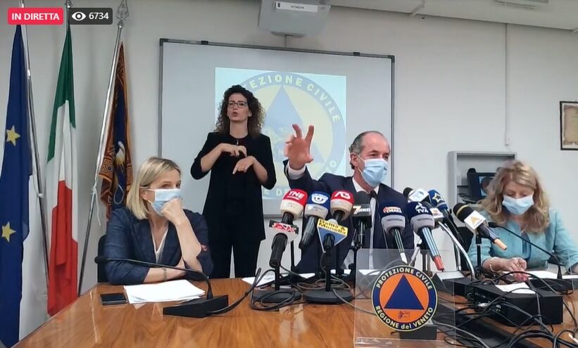 Covid, Zaia: “Abbiamo tre 50enni non vaccinati in terapia intensiva” | +254 positivi | Dati 13 luglio 2021