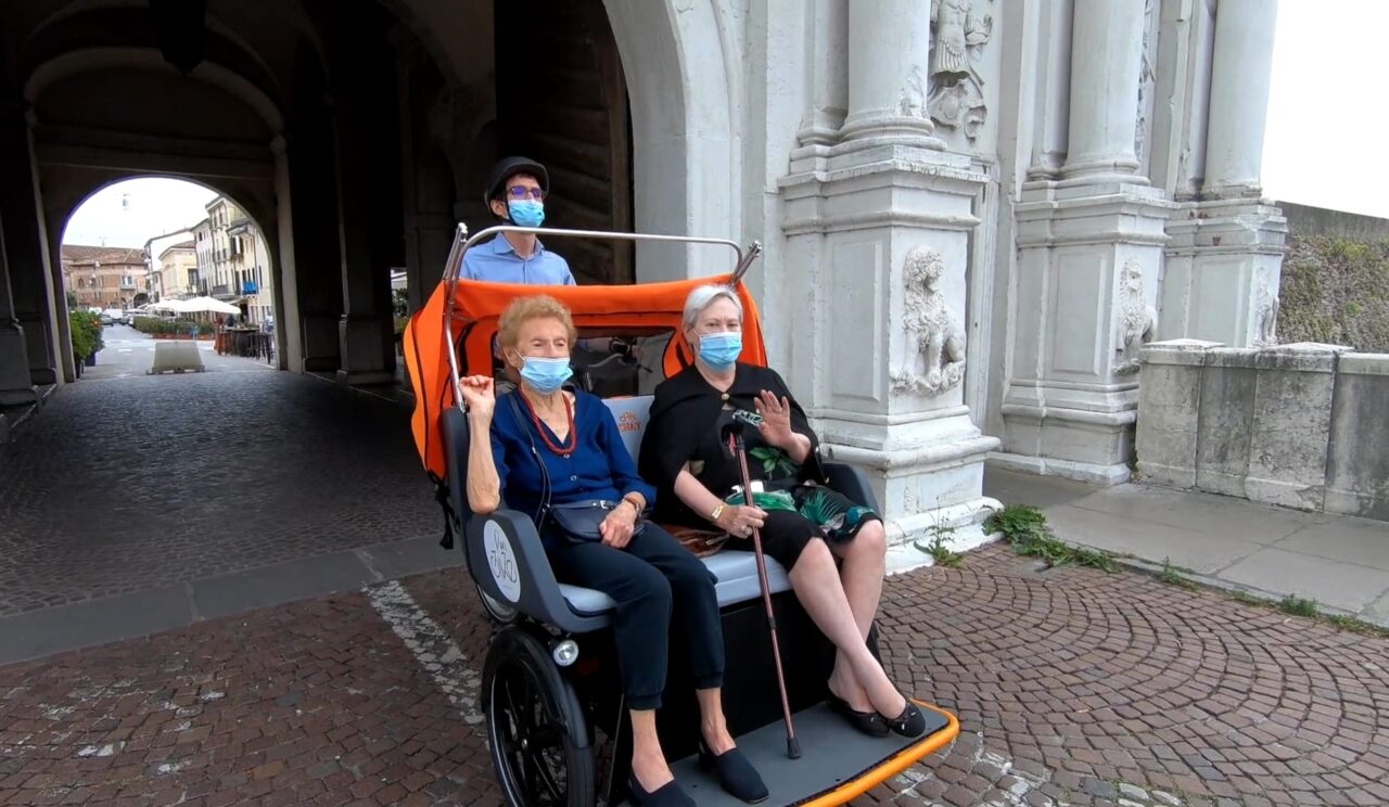Gli anziani di Treviso tornano in bicicletta grazie a PariBike