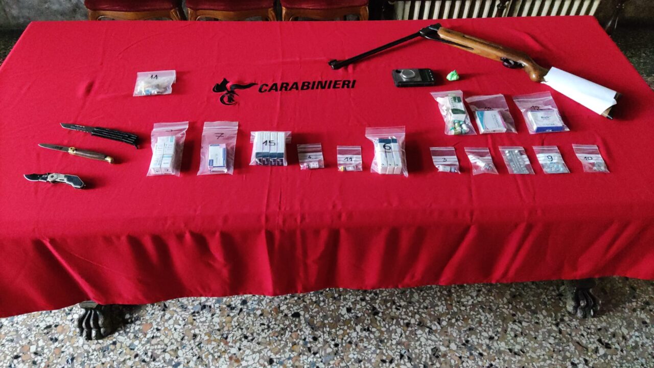L’insospettabile 30enne trevigiano “pieno” di farmaci dopanti, droga e armi