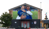 Euro 2020, l'abbraccio di Wembley diventa un murales: Mancini all'inaugurazione?
