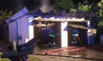 Utensili elettrici sotto carica provocano un incendio nel garage a Codognè