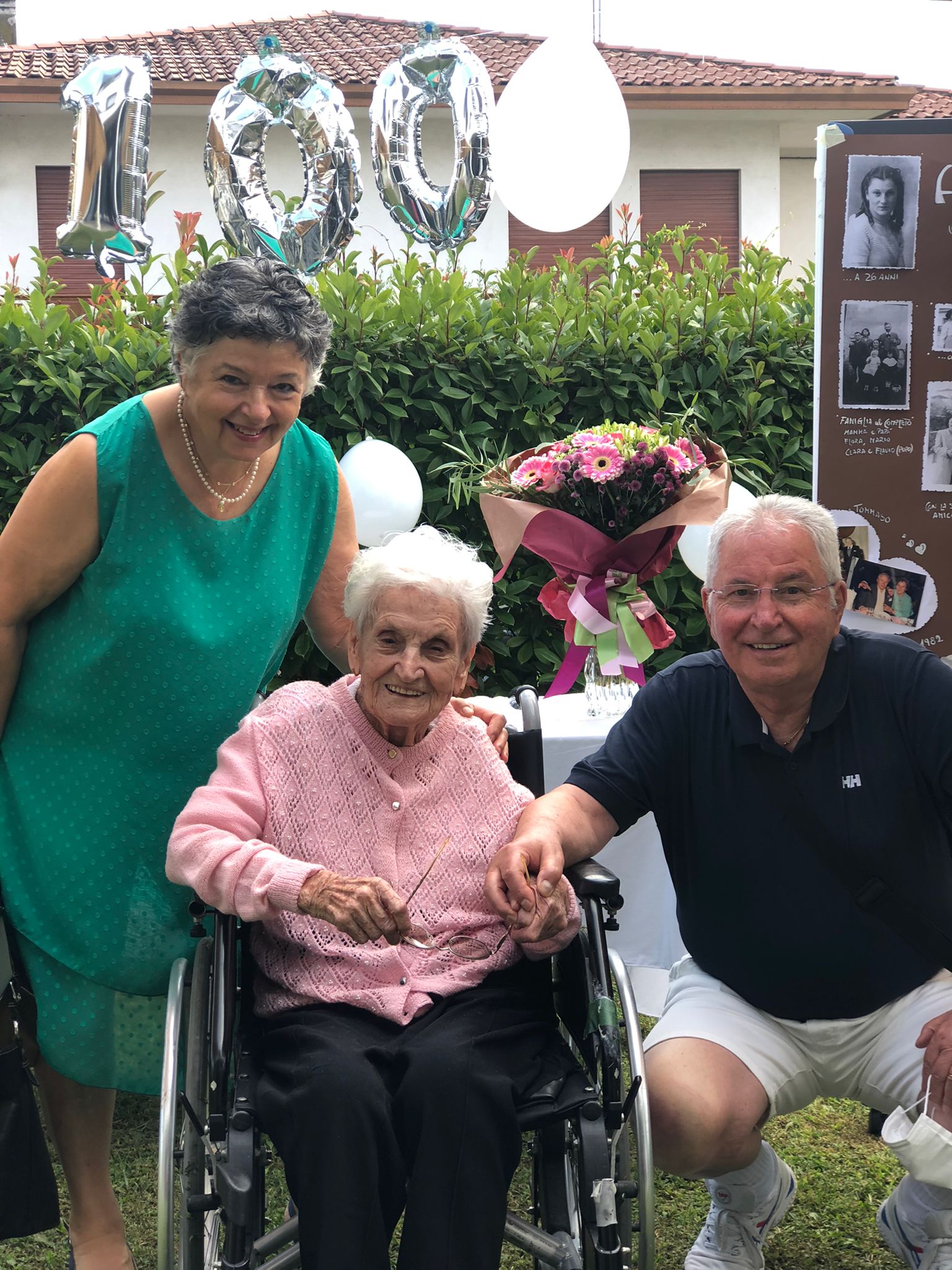 Nuova centenaria nel trevigiano, nonna Clara Adami spegne 100 candeline