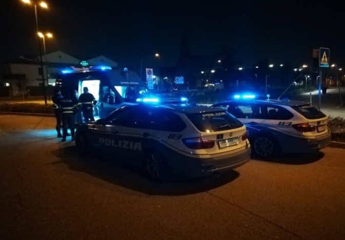 Treviso, neopatentato ubriaco per poco non investe poliziotto al posto di blocco