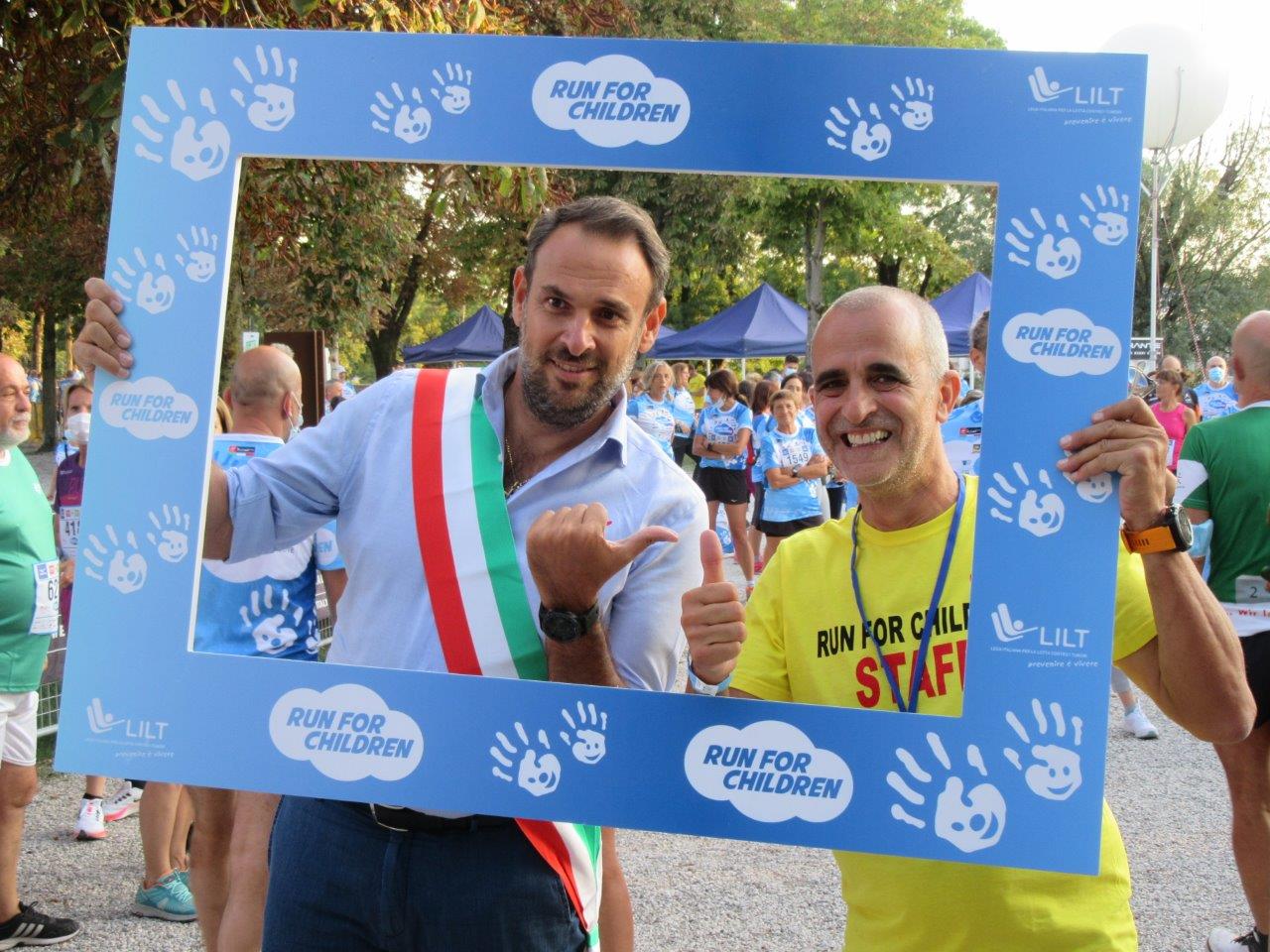 Run for Children_b_Conte e l'organizzatore Sacilotto