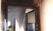 Cortocircuito all'impianto elettrico, appartamento distrutto dalle fiamme a Istrana