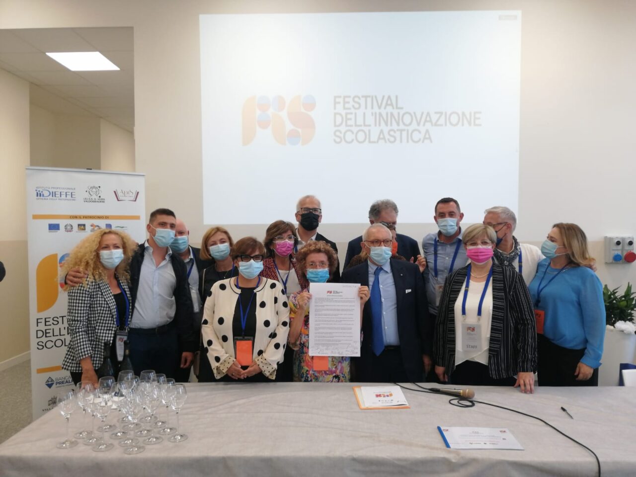 Festival dell’Innovazione Scolastica, il ministro Bianchi: “Valdobbiadene è all’avanguardia”
