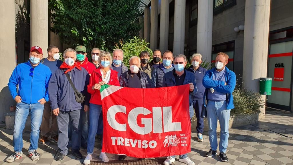 Assalto Cgil Roma, le foto delle sedi aperte nella Marca: “Nessun timore contro atti neo fascisti”