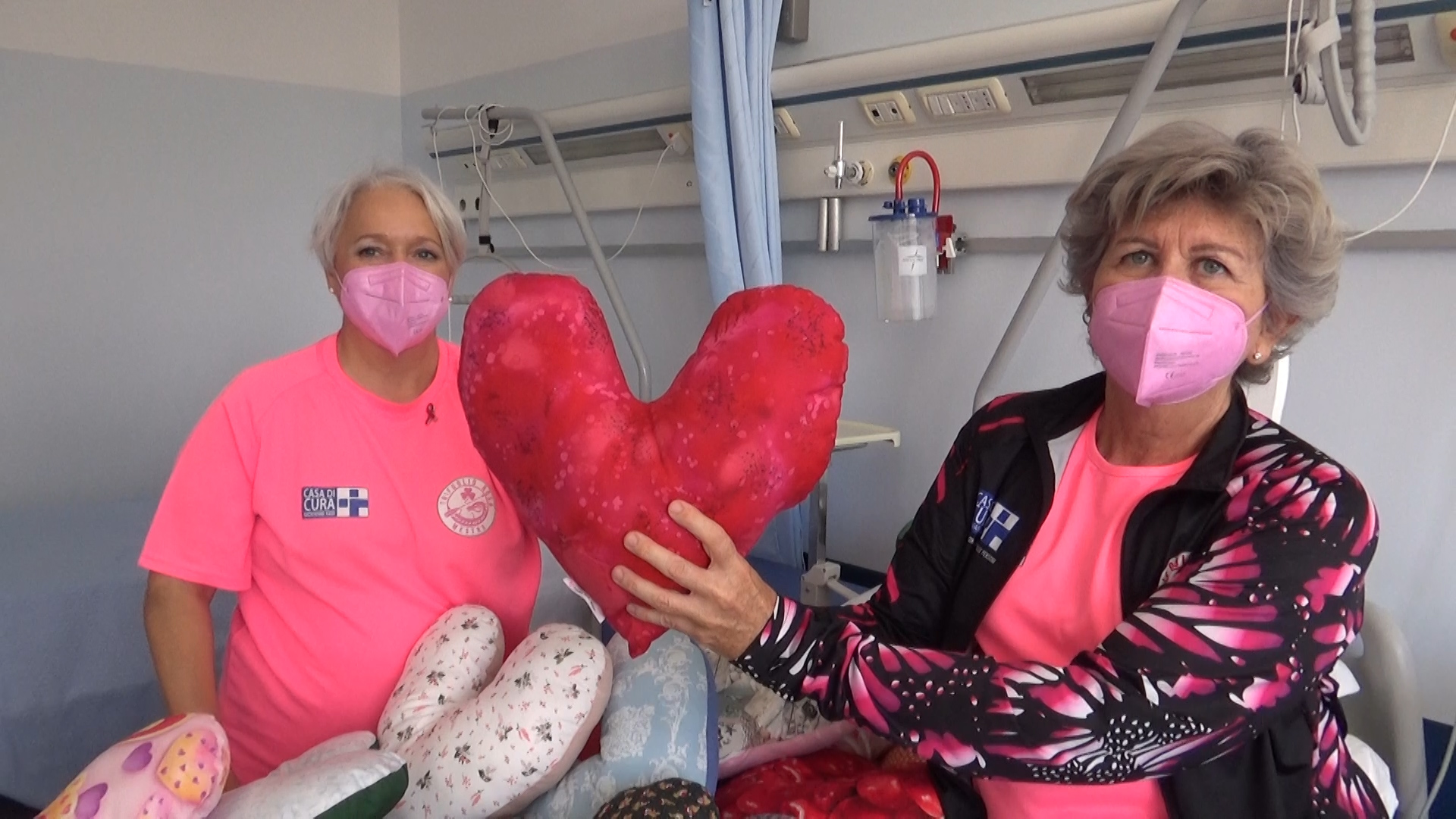Monastier, un cuscino rosa in dono a tutte le donne operate di tumore al seno