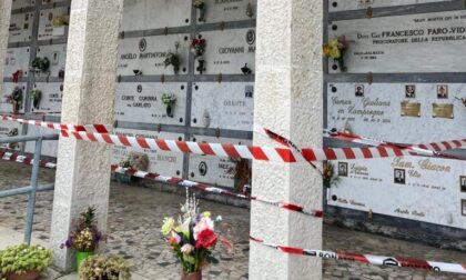 Cimitero di Montebelluna, cadono calcinacci dal soffitto: chiuse al pubblico le aree dell'ingresso principale