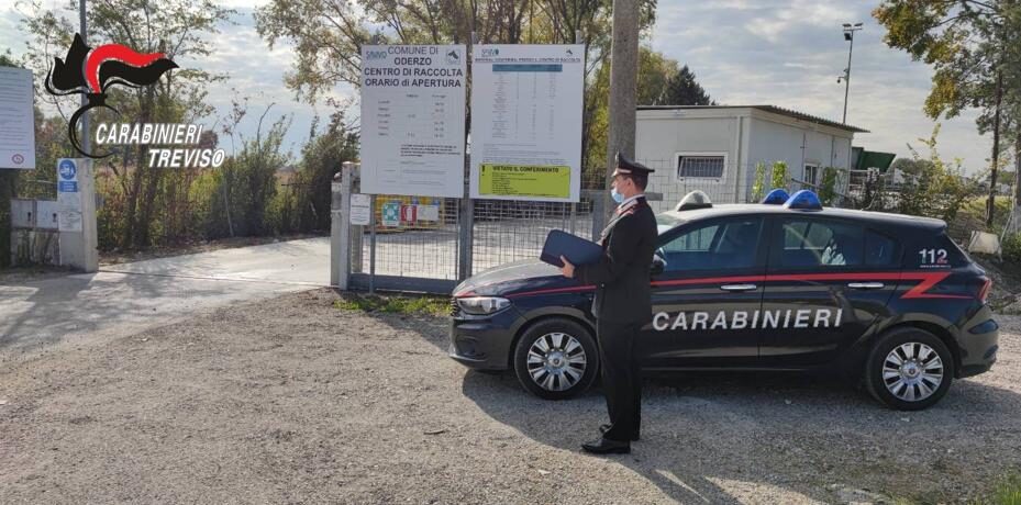 Rubavano televisori…nel centro per la raccolta differenziata: denunciati