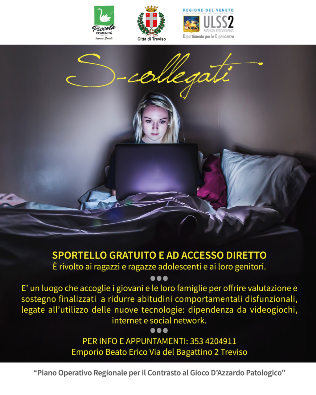 Dipendenza da videogiochi e social, al via il servizio di consulenza per adolescenti e famiglie