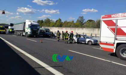 Passante di Mestre, incidente tra auto e camion: un ferito grave e traffico difficoltoso