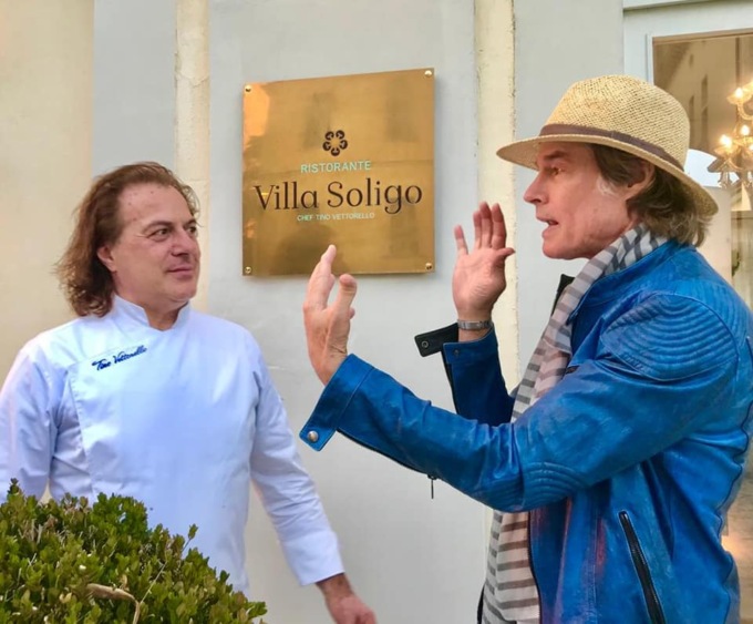 Ridge di Beautiful “stregato” dalle Colline del Prosecco, foto e video della visita a Villa Soligo