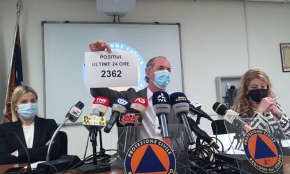 Covid, Zaia: “Da oggi prime dosi con accesso libero. Rischio zona gialla entro due settimane” | +2.362 positivi | Dati 30 novembre 2021