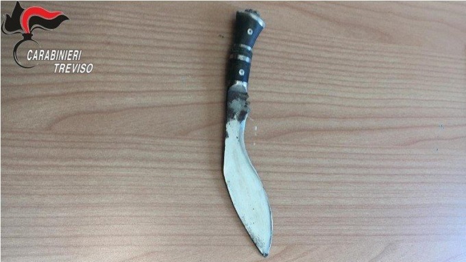 Semina il panico sul treno regionale brandendo un coltello