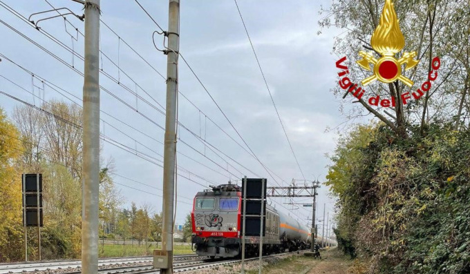 Treviso, guasto su un treno che trasporta sostanze pericolose: sopralluogo in corso
