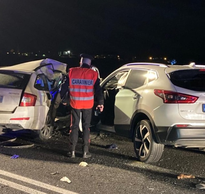 Tragedia sulla Feltrina: due morti e un ferito grave nell’incidente a Cornuda