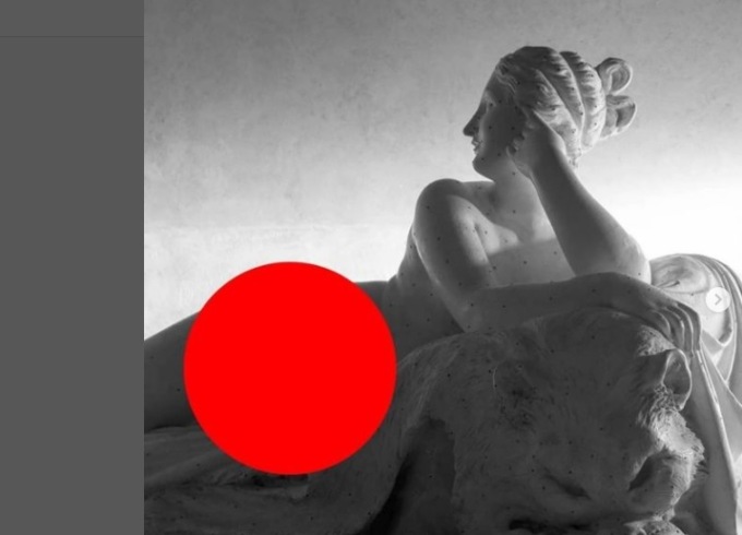 Instagram censura di nuovo le statue di Canova, Sgarbi: “Algoritmo capra”