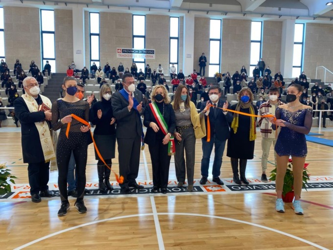 Castelfranco Veneto, le foto dell’inaugurazione della palestra dell’Istituto “Florence Nightingale”