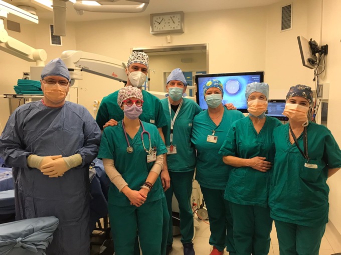 Trapianto di cornea notturno per salvare l’occhio a una bambina di 12 anni