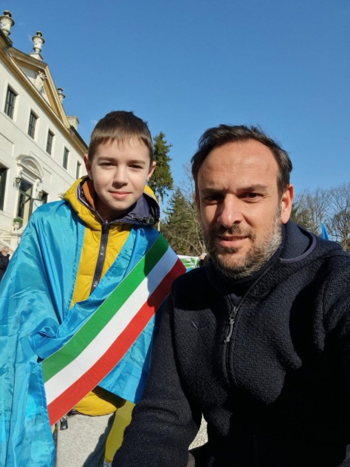 “No alla guerra”, Treviso c’è: appello per la pace da Villa Margherita