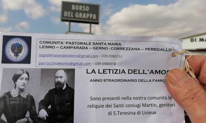 Il “palloncino della vita” vola per 260 km: da Lesmo in Brianza fino alle pendici del Monte Grappa