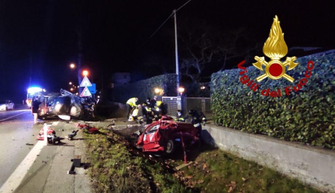 Incidente mortale Terraglio, l’auto di Miriam e Mara travolta dalla Bmw del 25enne rom