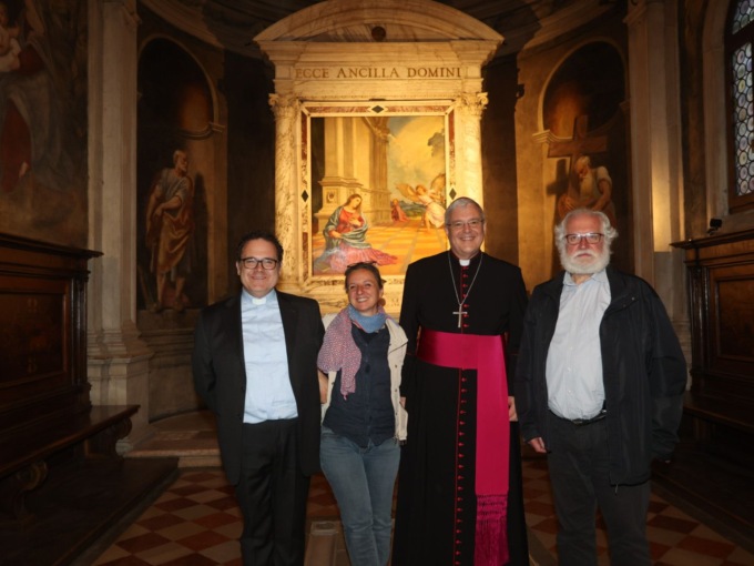 Bellezza ritrovata, l’Annunciazione di Tiziano è tornata a splendere nella Cattedrale di Treviso