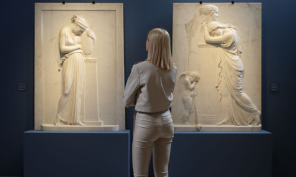 "Canova e il dolore. Le stele Mellerio": inaugurata al Museo Gypsotheca di Possagno la mostra ideata da Sgarbi