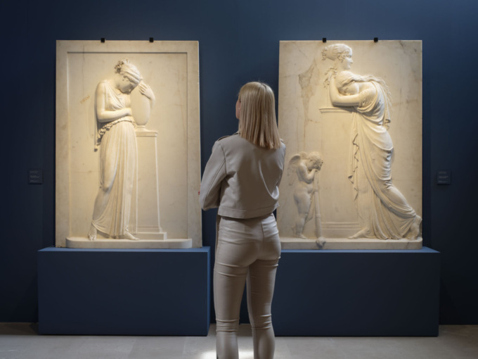 “Canova e il dolore. Le stele Mellerio”: inaugurata al Museo Gypsotheca di Possagno la mostra ideata da Sgarbi