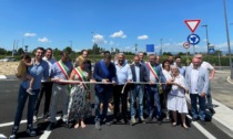 Salvarosa, incrocio tra Sp 102 e via Loreggia: inaugurata la nuova rotatoria