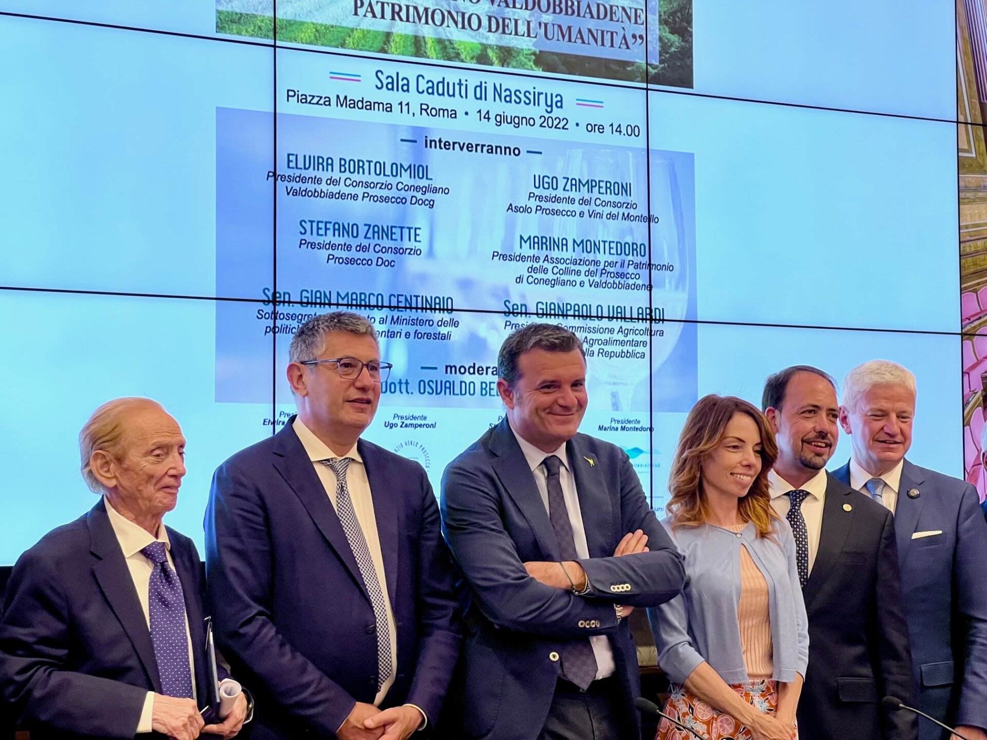 da sx - Bevilacqua - Vallardi - Centinaio - Montedoro - Zamperoni - Giavi