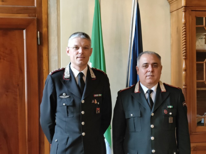 Nuovo comandante dei carabinieri di Zero Branco: si è insediato il luogotenente Giuseppe Barresi