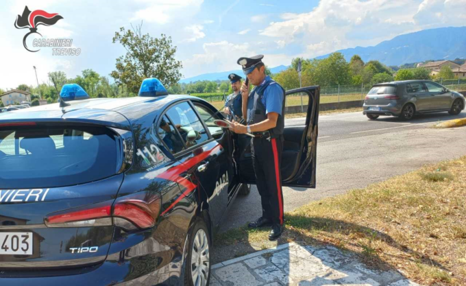 Carabinieri Treviso, controlli a tappeto sulle strade della Marca: denunce e patenti ritirate