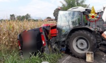 Mareno di Piave, scontro tra un trattore e un furgone: morto un 51enne