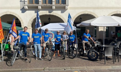 Circolo FdI Castelfranco, dopo la biciclettata cena elettorale con i candidati