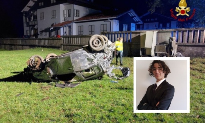 Incidente fatale sull’Agordina: Alessandro morto a 22 anni per evitare un cervo