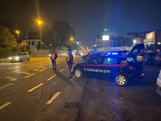Controlli rafforzati dei Carabinieri nel weekend: arresti e denunce tra Conegliano, Montebelluna e la Castellana