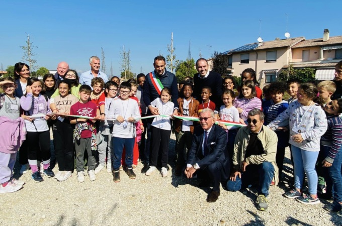 Treviso, inaugurato il nuovo bosco periurbano di San Paolo