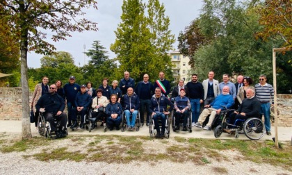 Treviso, inaugurata la passerella sulle mura accessibile alle persone con disabilità