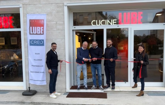 Inaugurato il nuovo store LUBE a Montebelluna