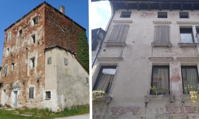 Vanno all’asta due pezzi di storia trevigiana: la Torre Mozza ad Altivole e Ca’ Contarini a Oderzo