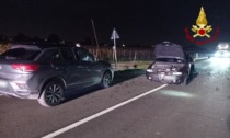 Schianto tra auto a Caerano: due feriti