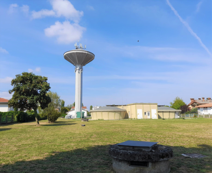 Castelfranco Veneto, nuova veste per l’acquedotto di via degli Aceri